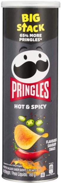 Pringles Potato Chips Hot & Spicy Chips
