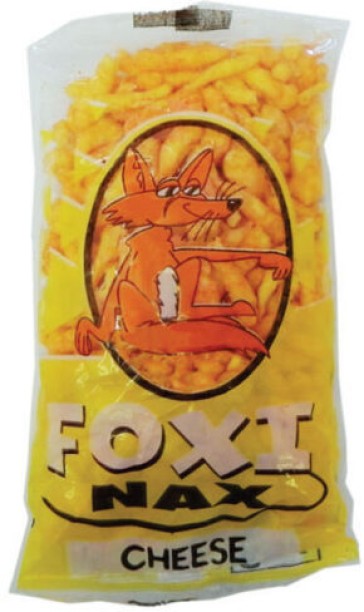 Foxi Nax Cheese 75g Pack of 40 Chips