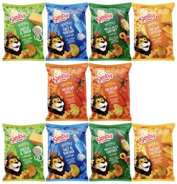 Simba Combo -10 x 120g Chips