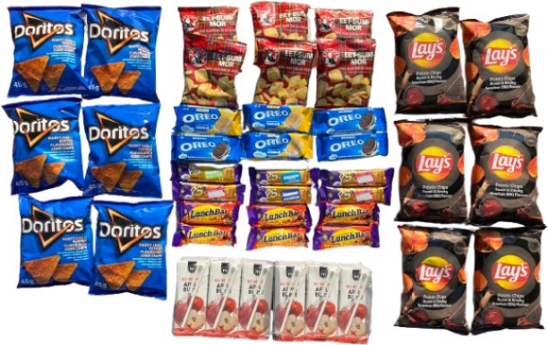 DORITOS 48 Lunch Box Snack Hamper Chips