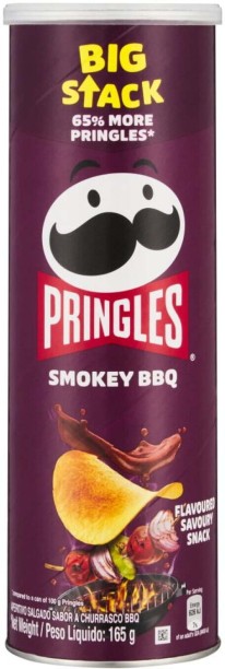 Pringles Potato Chips Smokey BBQ Chips