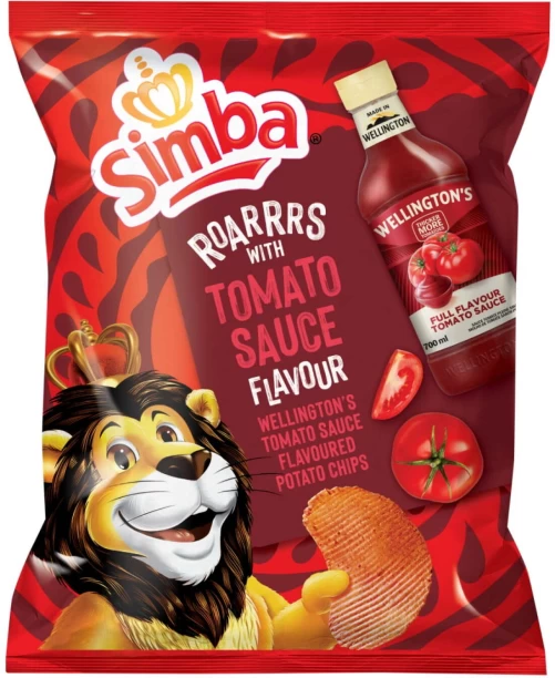 Simba Wellington Tomato Sauce Flavoured Chips