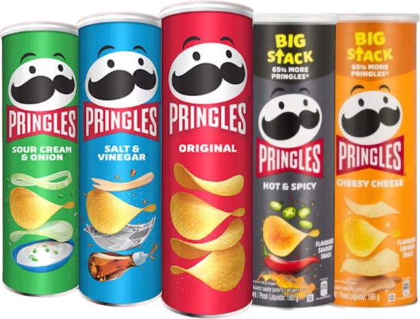 Pringles Potato Chips Variety Pack Chips