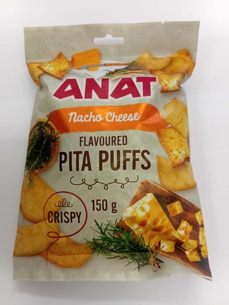 Anat Foods Anat Nacho Cheese Pita Puffs Chips