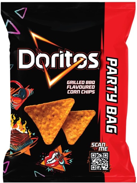 Doritos Corn Grilled Bbq Chips Maize Snack