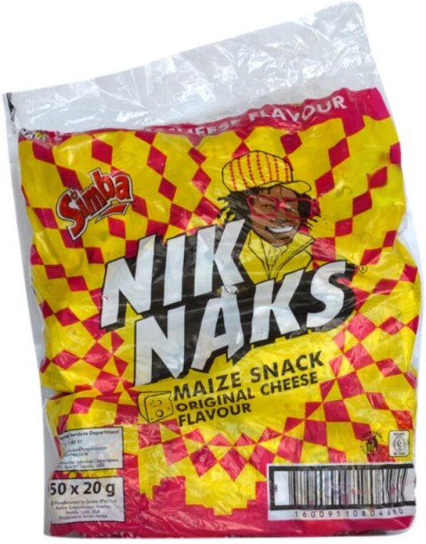 Nik Naks Original Cheese Maize Snack