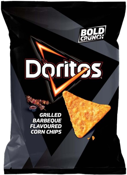 Doritos Grilled Barbeque Flavoured Corn Maize Snack