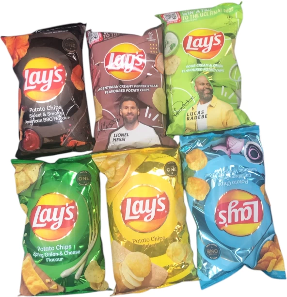 Lay's 6 X 120g Mix Flavours Pack Chips