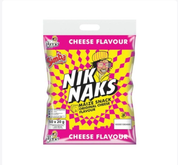 NIK NAKS CHEESE Maize Snack