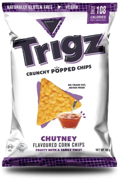 Trigz Chutney Popped Chips Chips