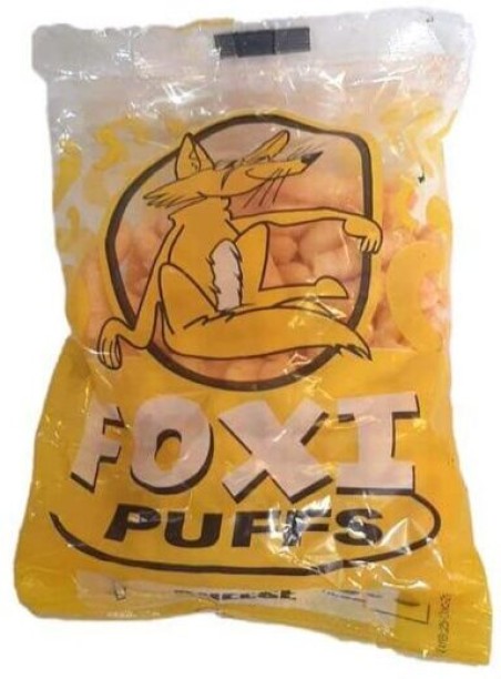 Foxi Puffs Puffs Cheese Chips 50g Pack of 20 Chips