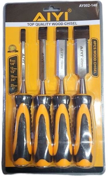 AiYi Home & Professional Bevel Chisel Set