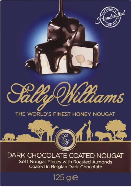 Sally Williams Dark Chocolate -Coated Nougat Nougat Bites