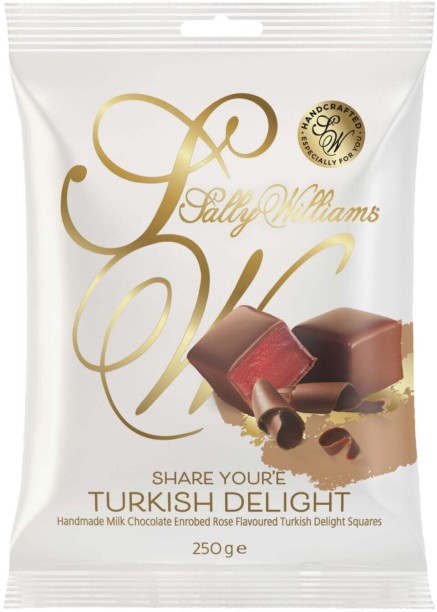 Sally Williams Share Your Turkish Delight Milk Chocolate Slabs