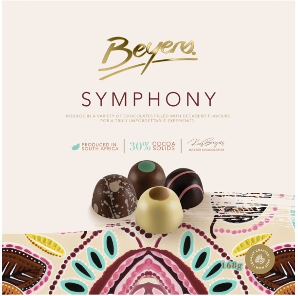 Beyers Symphony Selection 16 Milk Chocolate Bites