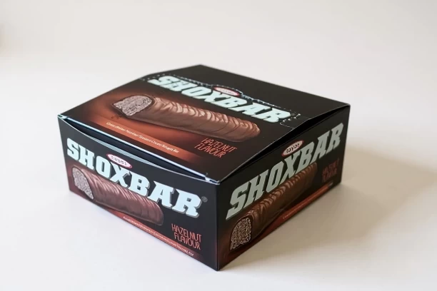 Tayas Shoxbar Hazelnut 18g Box of 24 Milk Chocolate Bars