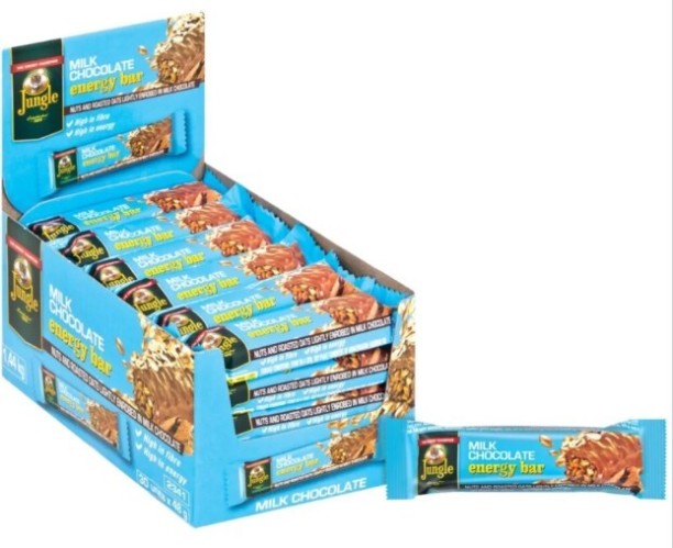 Jungle Energy Milk Chocolate Bars