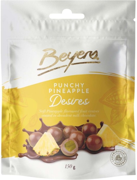 Beyers Punchy Pineapple Desires Milk Chocolate Bites