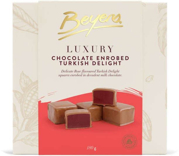Beyers Rose Milk Chocolate Bars