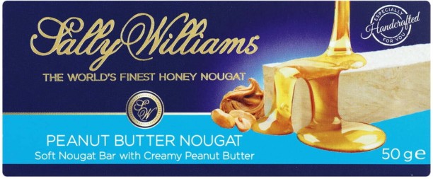 Sally Williams Peanut Butter Nougat White Chocolate Bars