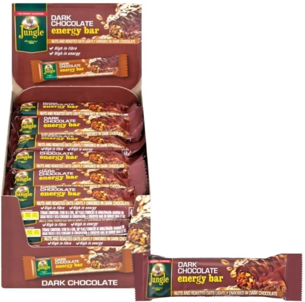Jungle Energy Bar Dark Chocolate Bars