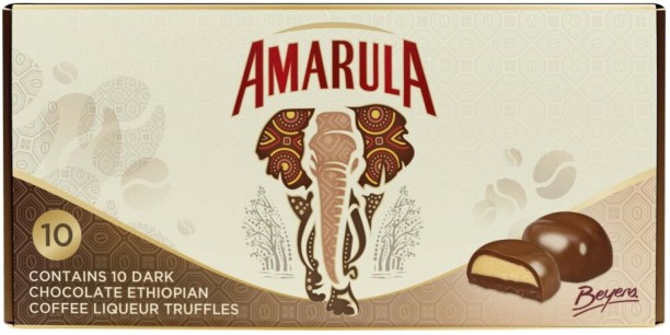Beyers Amarula Ethiopian Coffee Liqueur Dark Chocolate Truffles