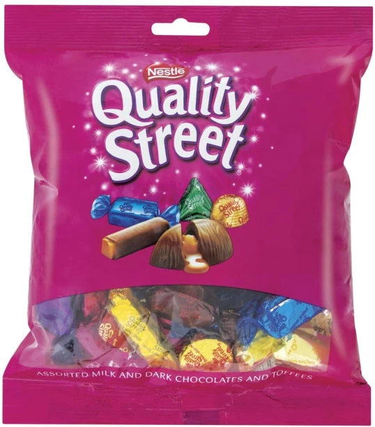 Nestle Quality Street Chocolate Bag (300g) Milk Chocolate Bites