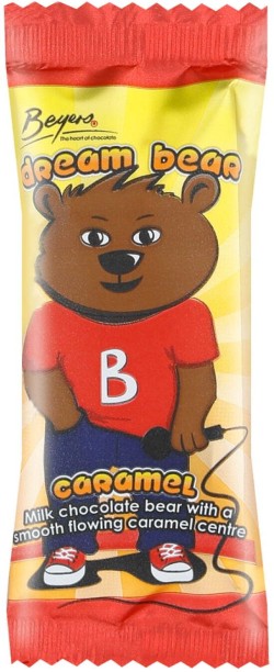 Beyers Caramel Bear Milk Chocolate Bars