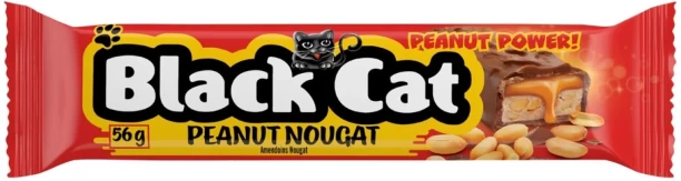 Black Cat Peanut Power Nougat Bars