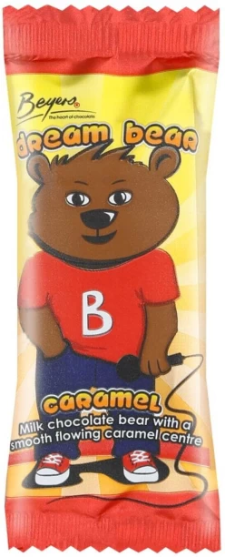 Beyers Caramel Bear Milk Chocolate Bars
