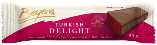 Beyers Rose Milk Chocolate Bars