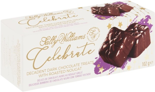 Sally Williams Decadent Dark Chocolate Treats With Roasted Nougats Nougat Bites