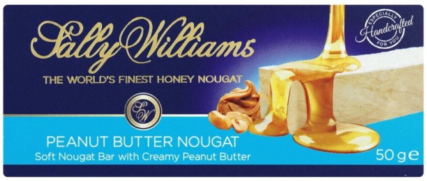 Sally Williams Peanut Butter Nougat White Chocolate Bars