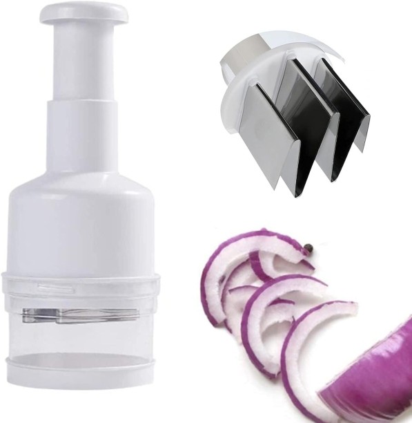 Ubranded Onion Chopper Vegetable Plastic Stainless Steel Chopper