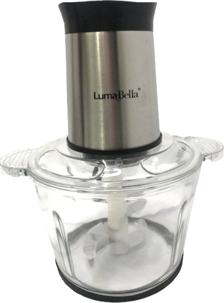 ELCTRO WORLD LUMA BELLA 800W Multi Functional Wonder Chopper Luma Bella LB-56011 Electric Vegetable & Fruit Plastic Stainless Steel Chopper
