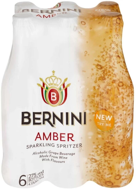 Bernini Amber Non Returnable Bottle Spritzer