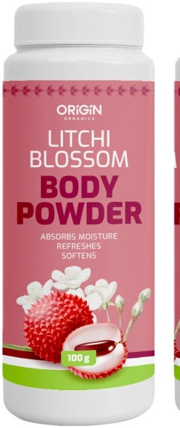 Origin Organics Litchi Blossom Talcum Powder