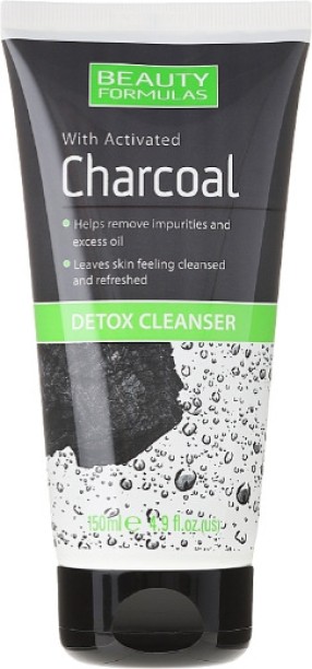 Beauty Formulas Activated Charcoal Detox Cleanser