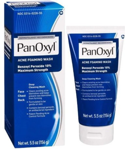 Panoxyl Acne Foaming Wash Benzoyl Peroxide 10% (156ml)