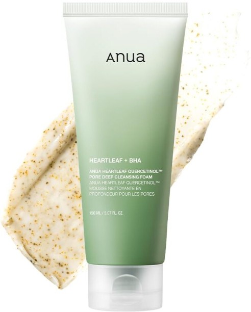 Anua Heartleaf Quercetinol Pore Deep Cleansing Foam + BHA