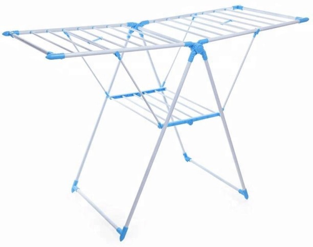 Drying Rack Steel Floor Cloth Dryer Stand 123