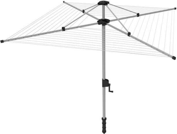 Retractaline Plastic Floor Cloth Dryer Stand Rotary Dryer