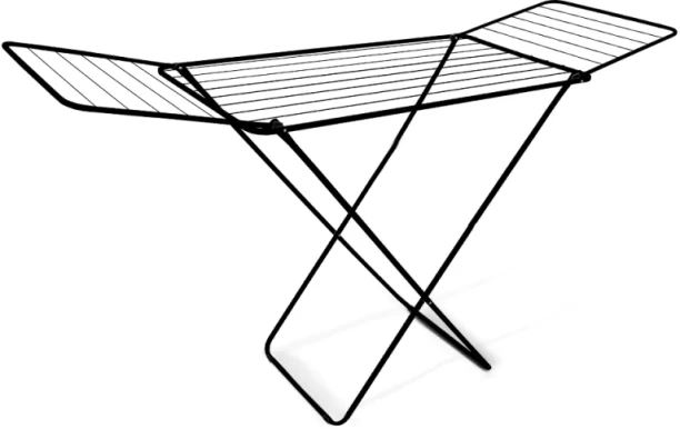 LMA Steel Floor Cloth Dryer Stand FLD-BLK