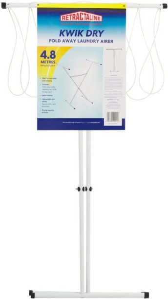 Retractaline Steel Floor Cloth Dryer Stand Quick-Dryer