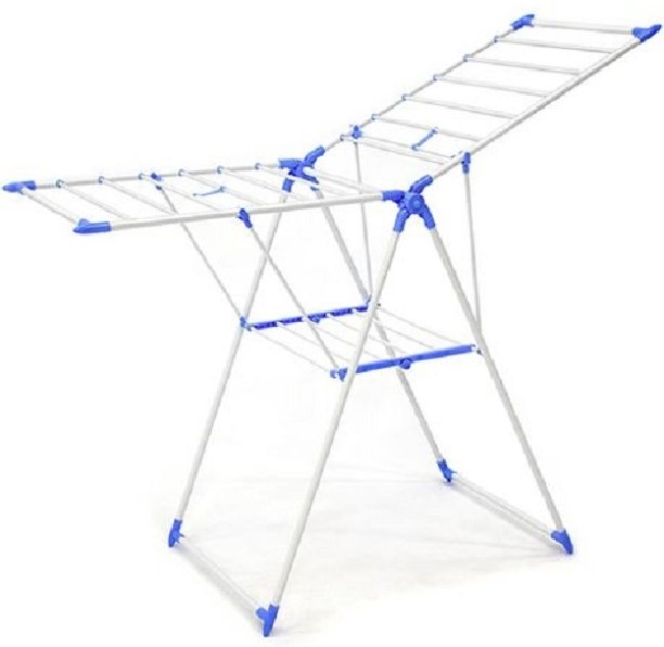 Deals online Steel Floor Cloth Dryer Stand SH-CDR-8001 Foldable Washing Line - Multi-Purpose Clothing Drying Rack