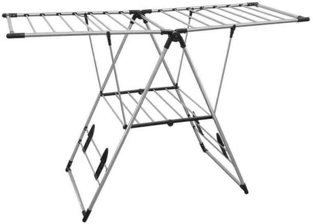 jozi trade Steel Floor Cloth Dryer Stand Foldable Drying Rack For Clothes