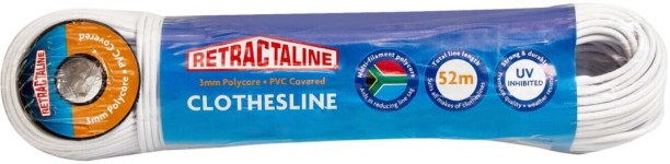 Retractaline Plastic Wall Cloth Dryer Stand Replacement Line Rotary