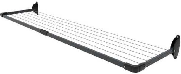 CASA Steel Wall Cloth Dryer Stand 5-LINE SLIM FOLD DOWN WALL MOUNTED CLOTHESLINE - 11M