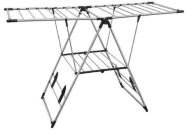 Generics Steel Floor Cloth Dryer Stand 5555