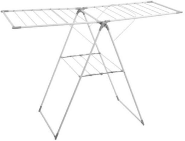 jozi trade Steel Floor Cloth Dryer Stand Foldable Clothing Drying Rack